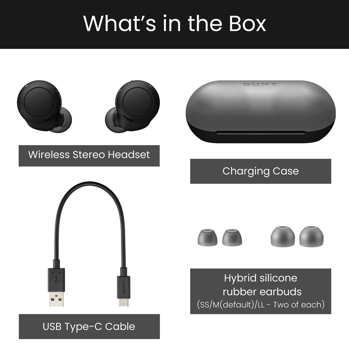 Sony WF-C500 water-resistant design suited for daily use