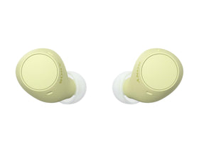 Sony WF-C510 button controls detail enabling quick playback and call handling
