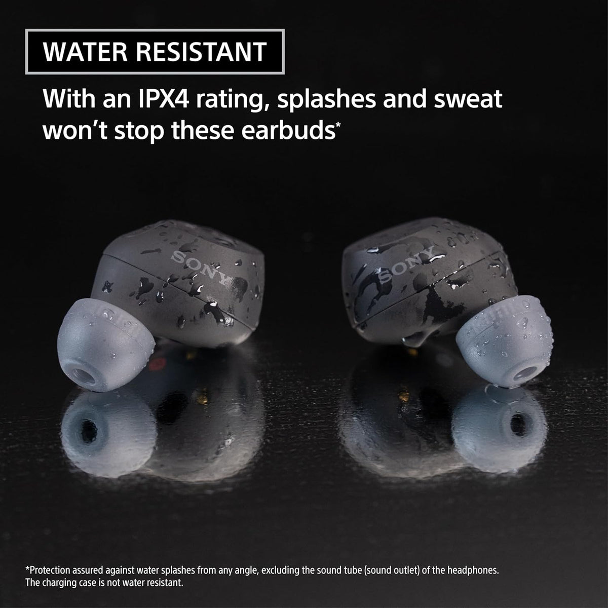 Dual Noise Sensor on Sony WF-C710N pink earbuds balances ambient sound