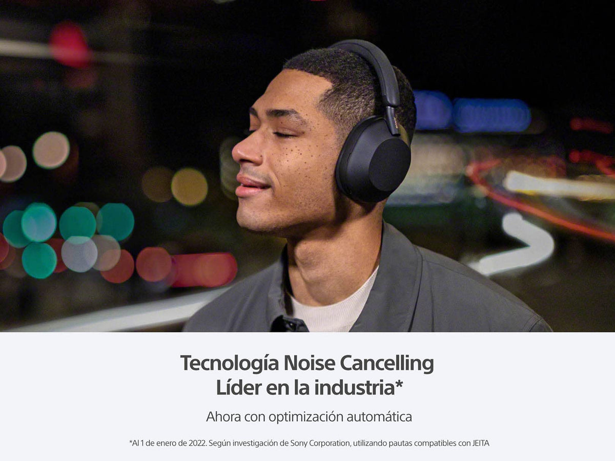 Sony WH-1000XM5 ambient sound mode balancing surroundings and music