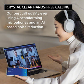 Sony WH-1000XM5 lightweight design and plush fit for extended wear