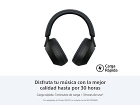 Sony WH-1000XM5 with quick access music for on-demand playlists