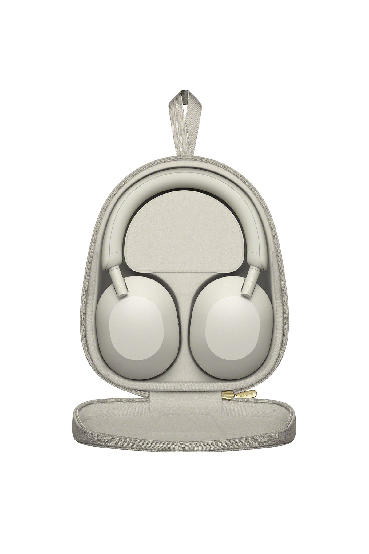 Sony WH-1000XM5-S soft leather cushions for extended listening comfort