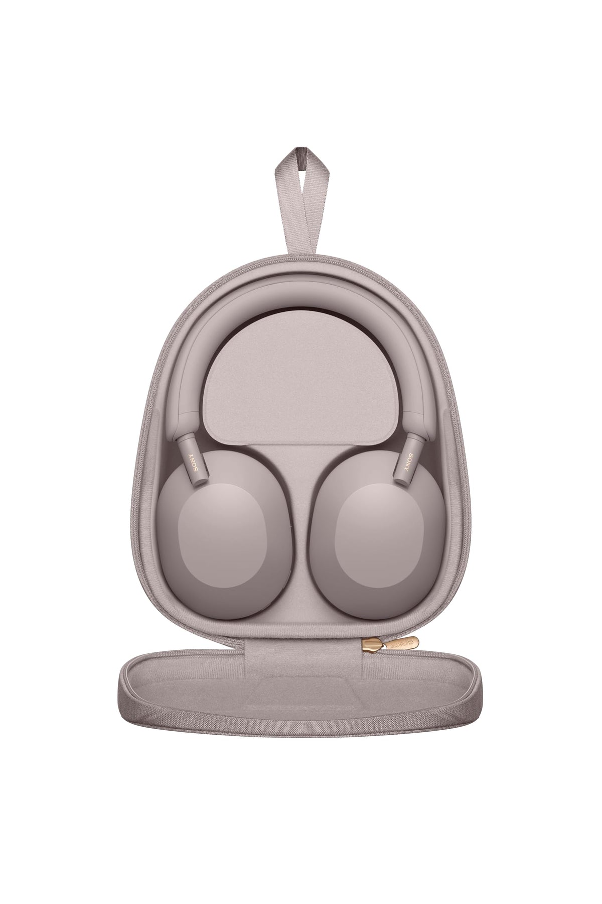 Sony WH-1000XM5 highlighting sound quality for immersive hi-res listening on the go