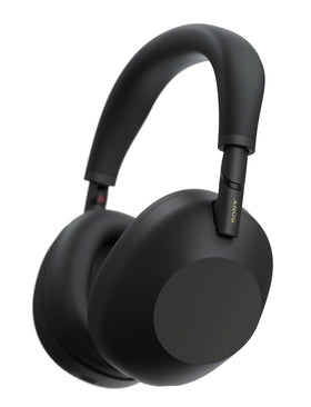 Sony WH-1000XM6 front view showcases comfortable all-day wear for immersive listening.