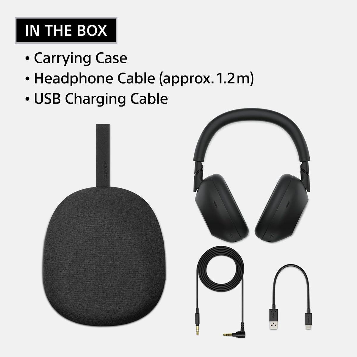 Sony WH-1000XM6 Deco Gear Pro Audio stand included for desk setup.
