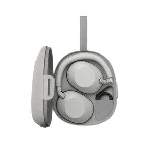 Sony WH-1000XM6 soft earpads for long listening comfort.