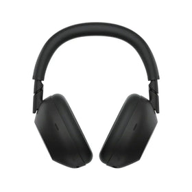 Sony WH-1000XM6 worn with plush cushions for long listening comfort