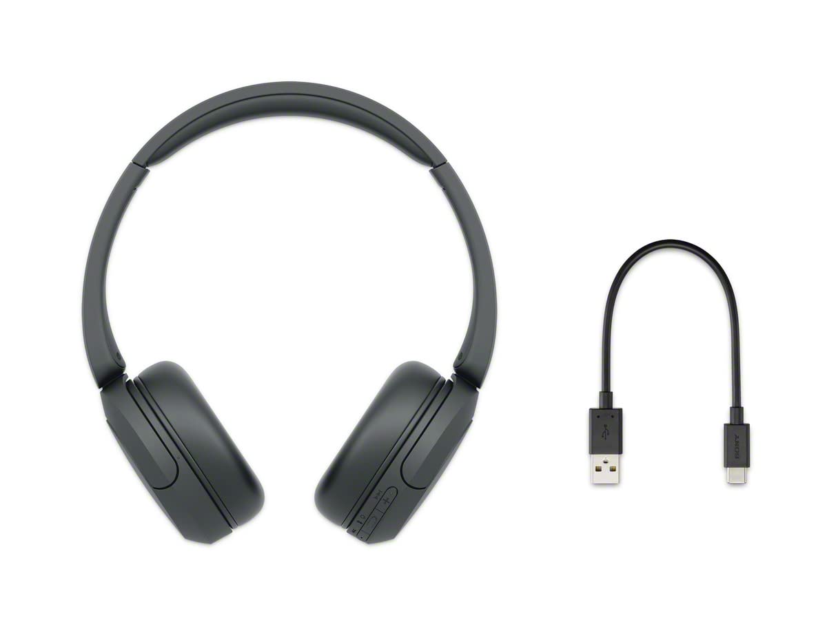 Sony WH-CH520 app EQ settings on phone showing sound personalization benefit