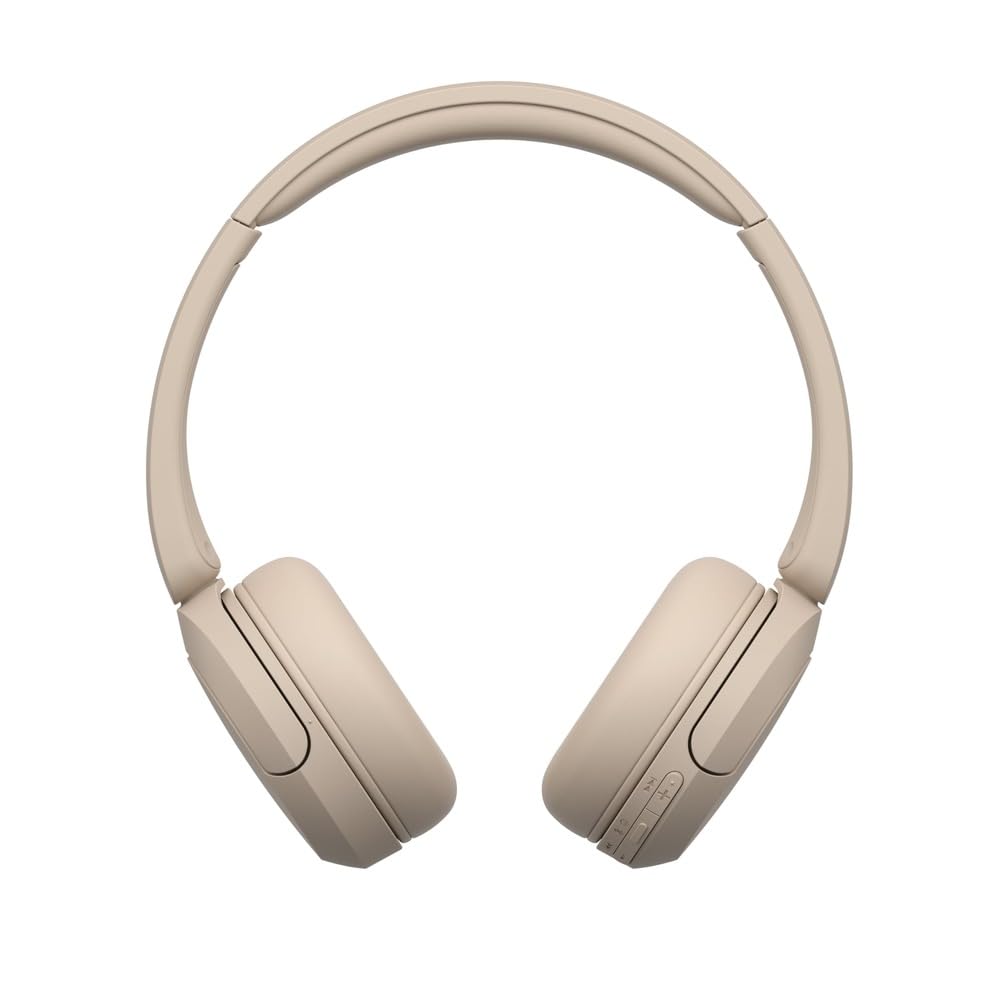 Sony WH-CH520 earcup close-up showing soft padding and comfort for long listening benefit