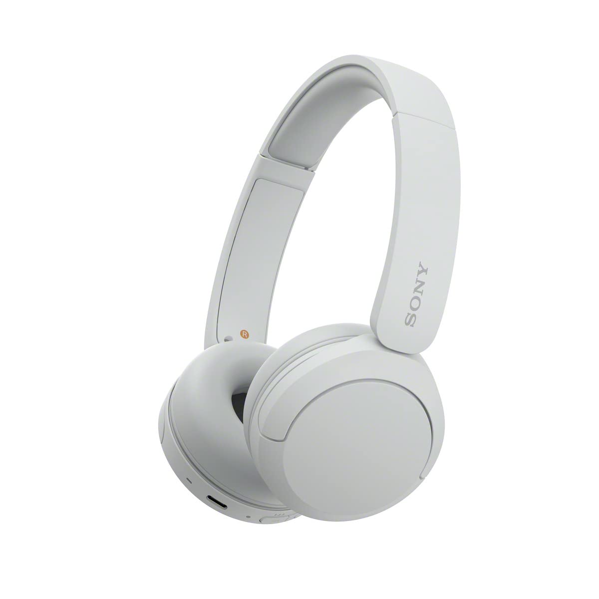 Sony WH-CH520 front view showing controls and clean design for easy use