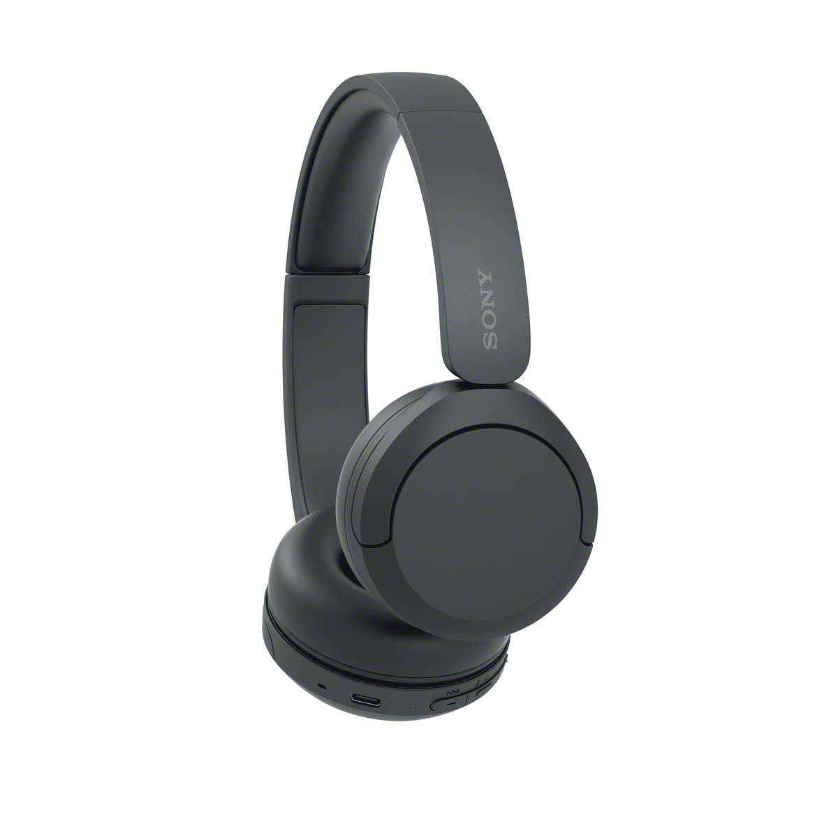 Sony WH-CH520 microphone and control buttons detail showing clear call control benefit