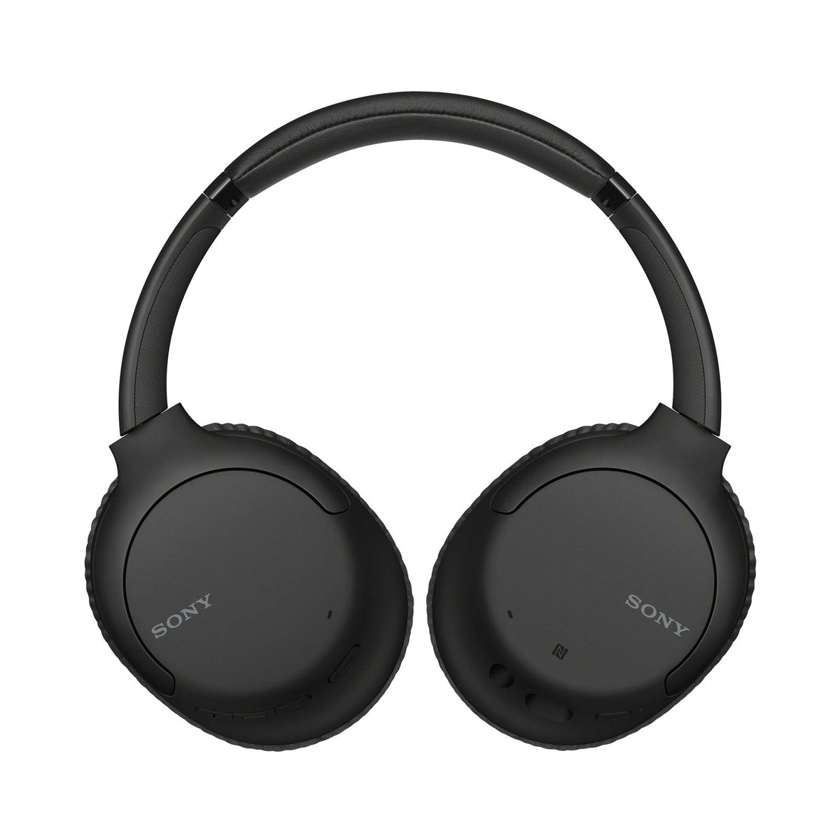 Sony WH-CH710N front view showing sleek design and comfortable fit.