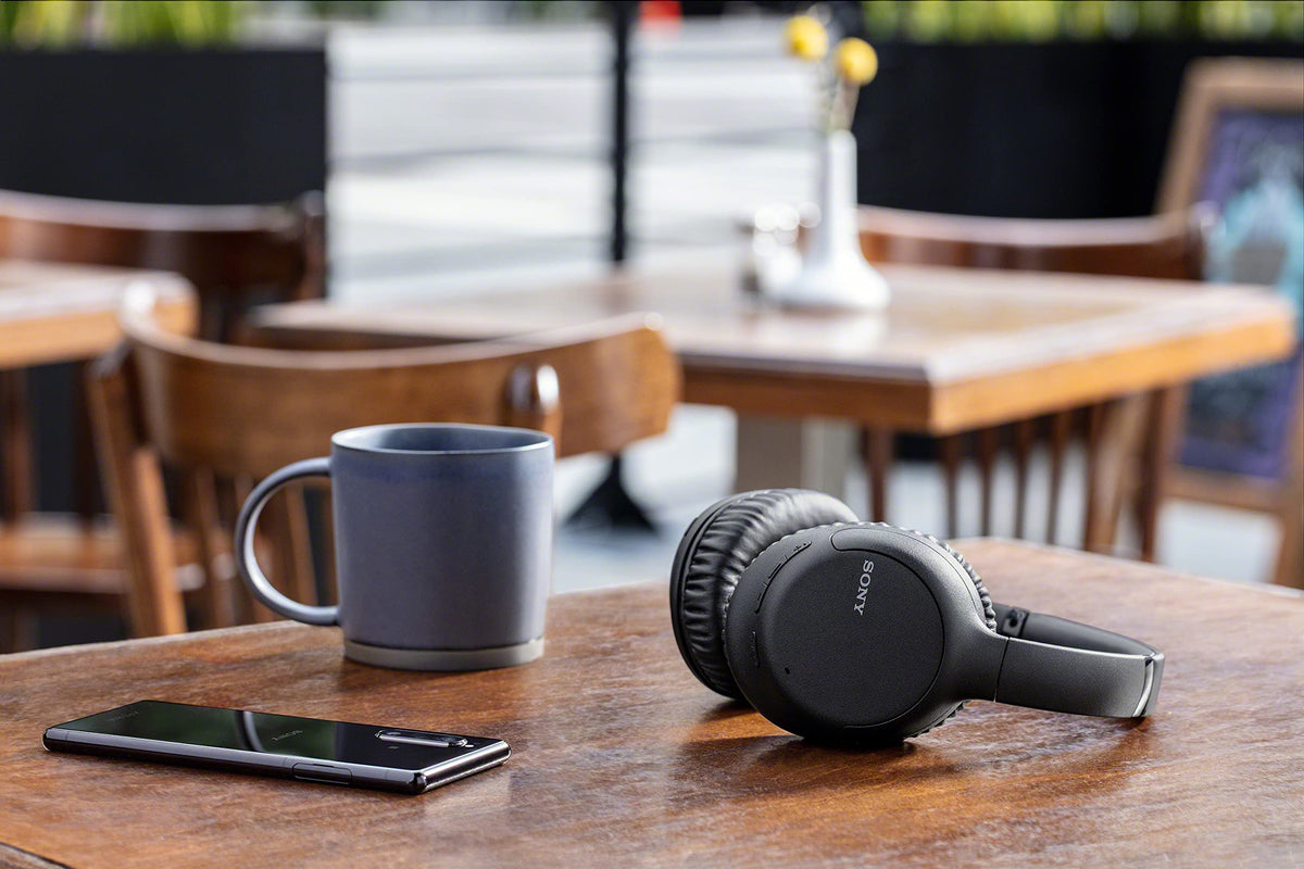 Sony WH-CH710N NFC Bluetooth setup for quick pairing.