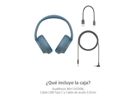 Sony WH-CH720N built-in microphone enables clear hands-free calls.