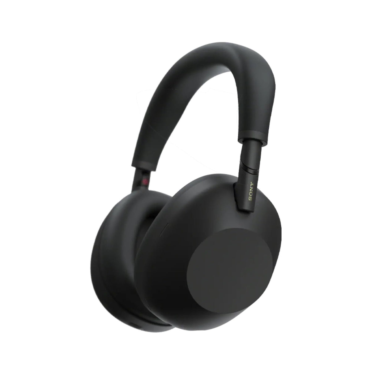 Sony WH-1000XM6 folded design demonstrates compact travel-friendly form.