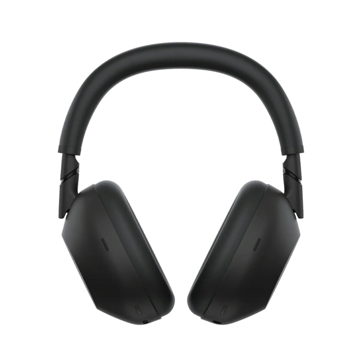 Sony WH-1000XM6 front view highlights sleek design and immersive sound.