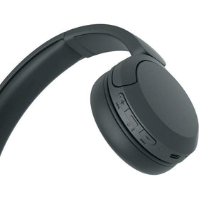Sony WHCH520B black wireless headphones provide comfortable daily use