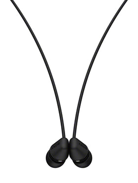 Sony WI-C200 earbud tip closeup showing silicone tip for secure seal