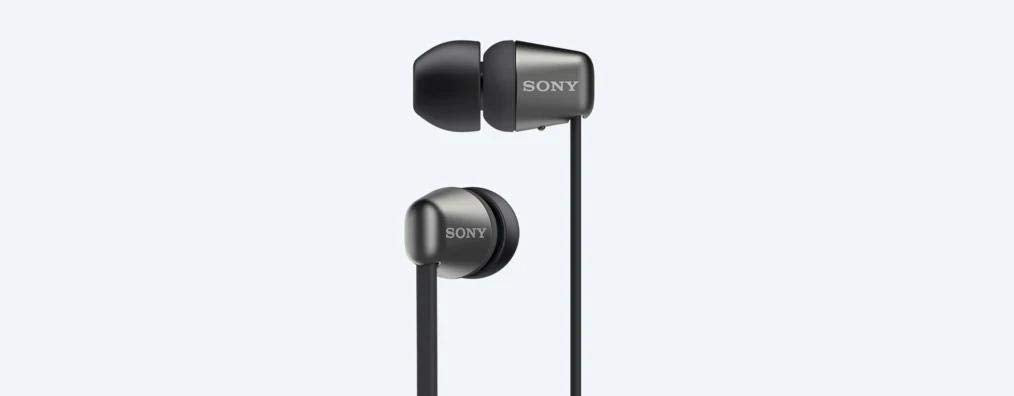 Sony WI-C310 9 mm driver close-up highlighting driver detail for clear sound