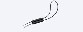 Sony WI-C310 in-ear fit on ear demonstrating secure comfort for long wear