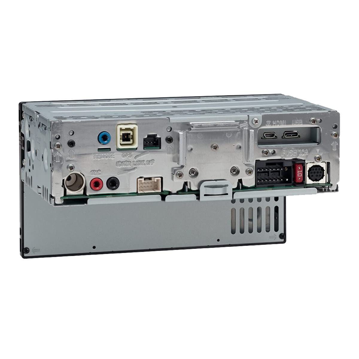 Sony XAV-AX6000 5V pre-amp outputs deliver clean sound.