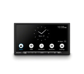 Sony XAV-AX4000 anti-glare touchscreen improves visibility for navigation day and night