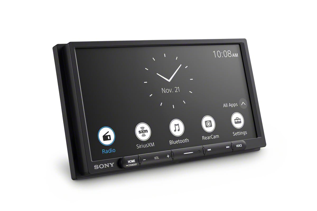 Sony XAV-AX3700 anti-glare 7-inch touchscreen for clear daytime visibility and fast control