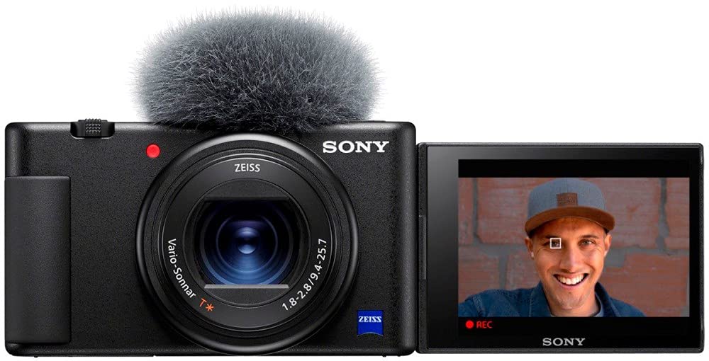 Sony ZV-1 4K HDR video recording for rich, cinematic-looking footage.