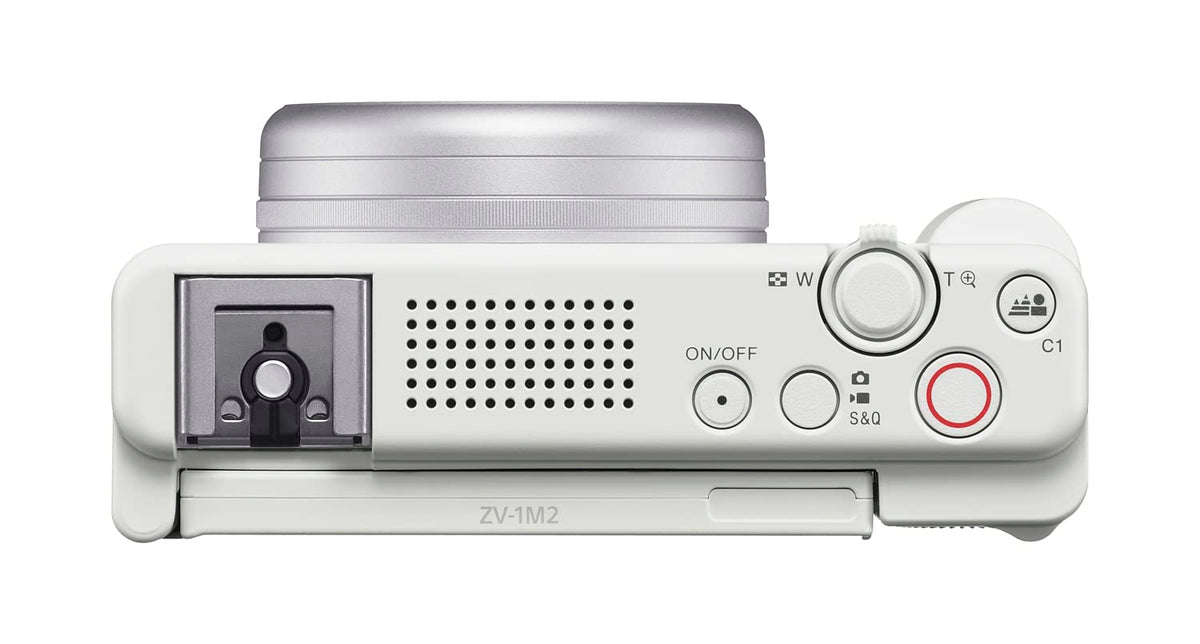 Sony ZV-1 II compact camera body ideal for desk and travel setups.