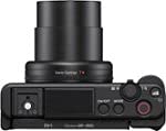 Sony ZV-1 product showcase setting smoothly shifts focus from face to object.