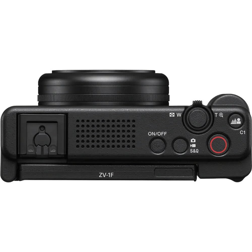 Sony ZV-1F bokeh button creates professional background blur
