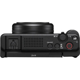 Sony ZV-1F bokeh button creates professional background blur