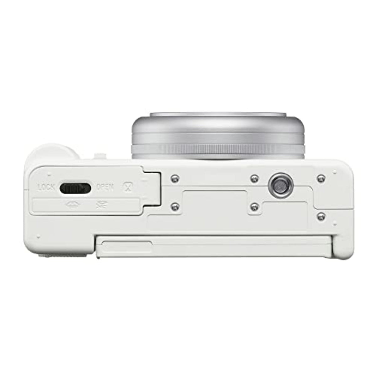 Sony ZV-1F clear voice mic with wind screen for clearer audio.