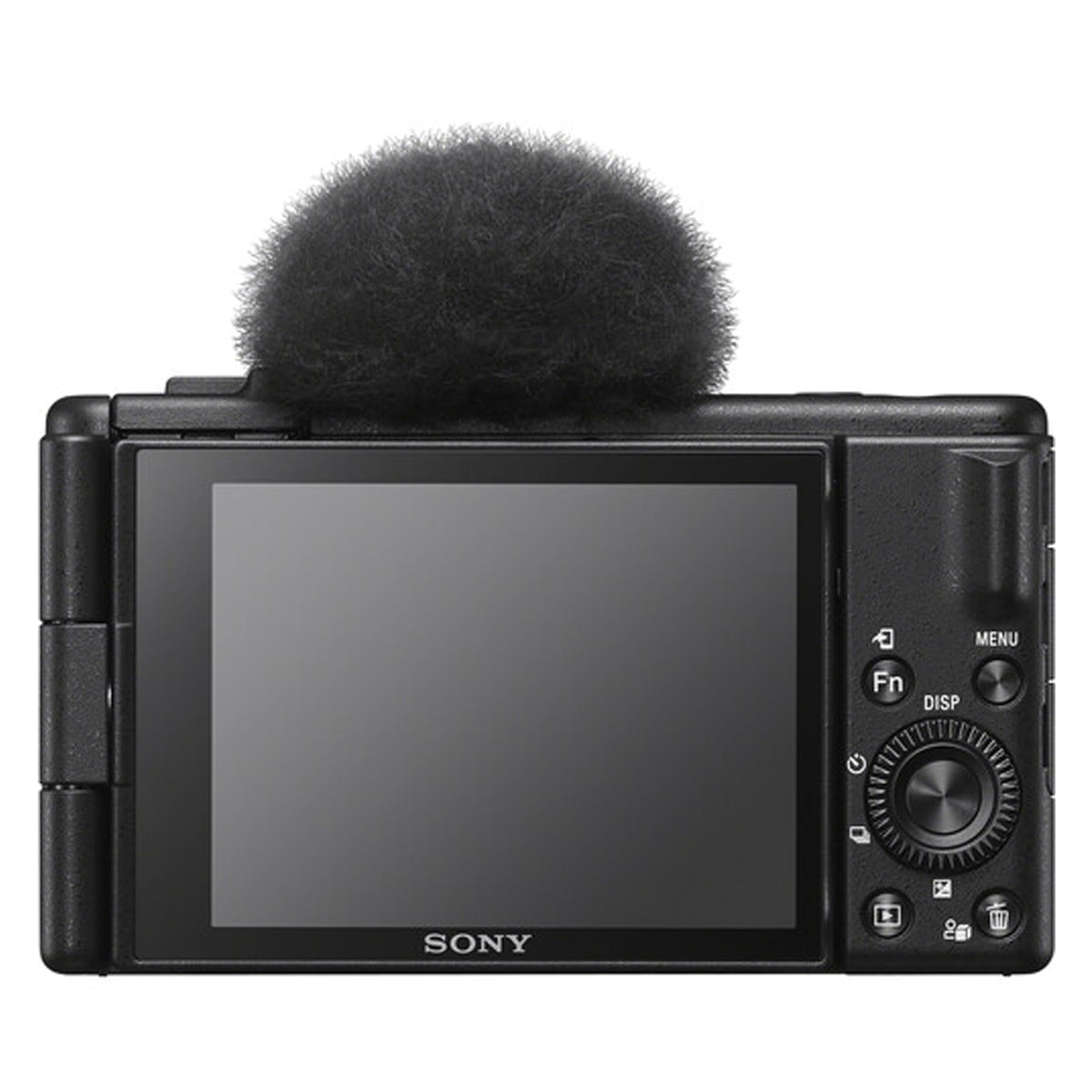 Sony ZV-1F condenser microphone delivering crisp audio for videos