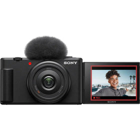 Sony ZV-1F side-articulating LCD enables flexible framing
