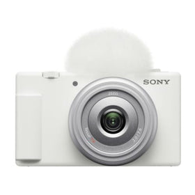 Sony ZV-1F wide-angle 20mm lens captures more frame for self-shot vlogs.