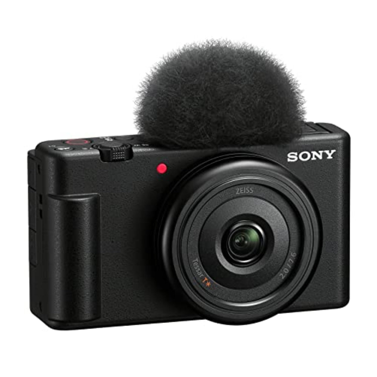 Sony ZV-1F wide-angle 20mm lens captures full scenes for vlogs and selfies