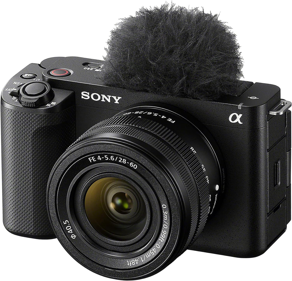 Sony ZV-E1 AI auto framing aids steady composition during shoots.