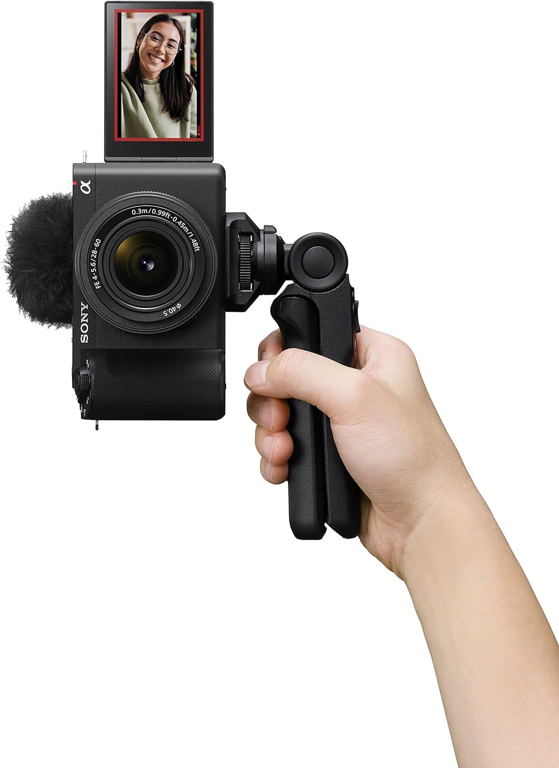 Sony ZV-E1 face recognition helps keep subjects sharp.