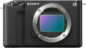 Sony ZV-E1 with 28-60mm lens enables versatile on-the-go filming.