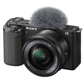Sony ZV-E10 bundle includes a 64GB memory card for quick shoots.
