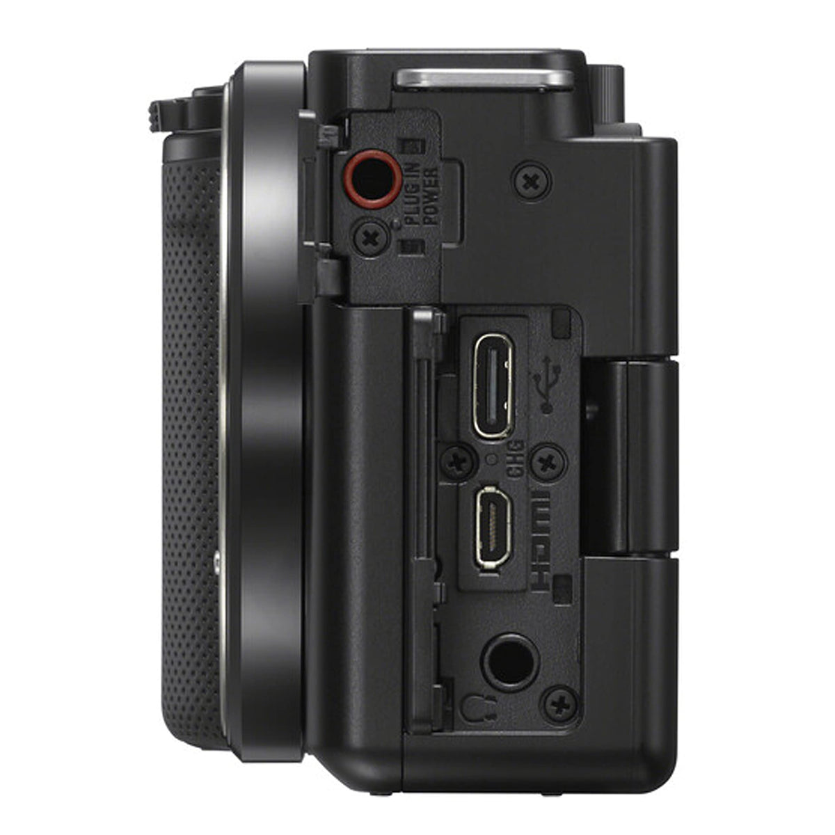 Sony ZV-E10 accessories bag organizes essential gear.