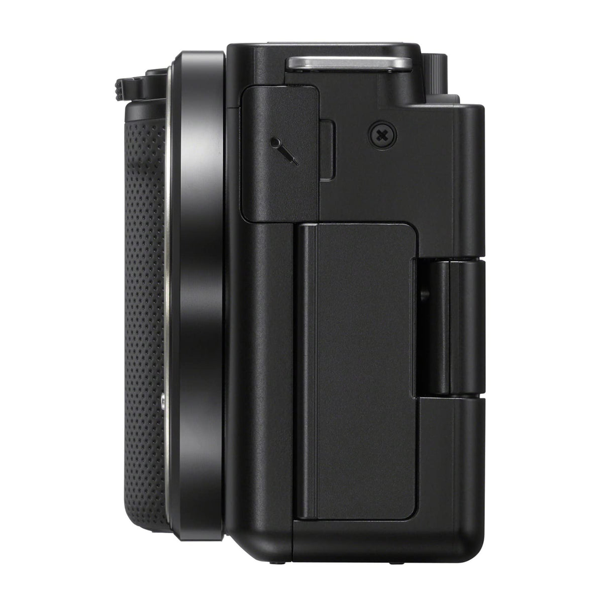Sony ZV-E10 background defocus control highlighting subject isolation and depth.
