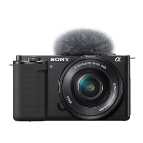 Sony ZV-E10 kit lens offering versatile shooting options for scenes.