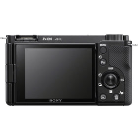Sony ZV-E10L/B USB streaming supports easy live sessions