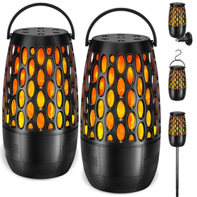 Soobuygoo LED table lamp Bluetooth speaker with immersive multi-speaker sync.