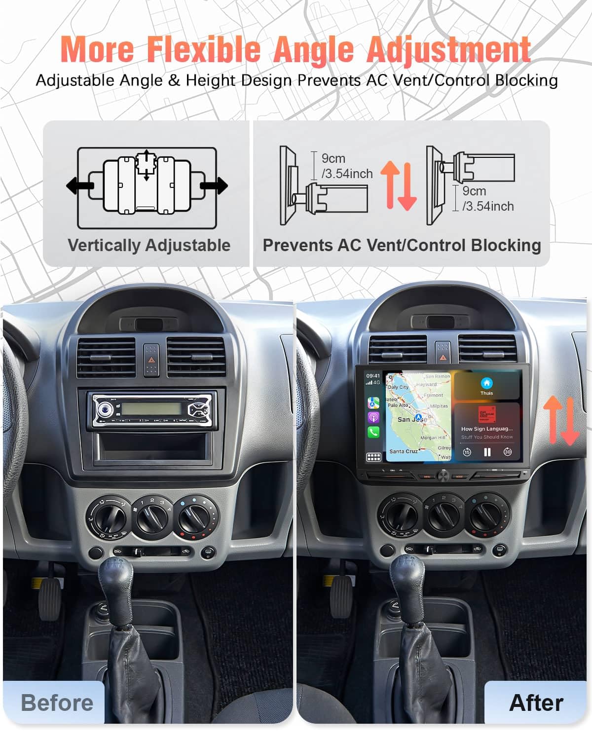 sooemaka voice control with Siri and Google Assistant for hands-free operation