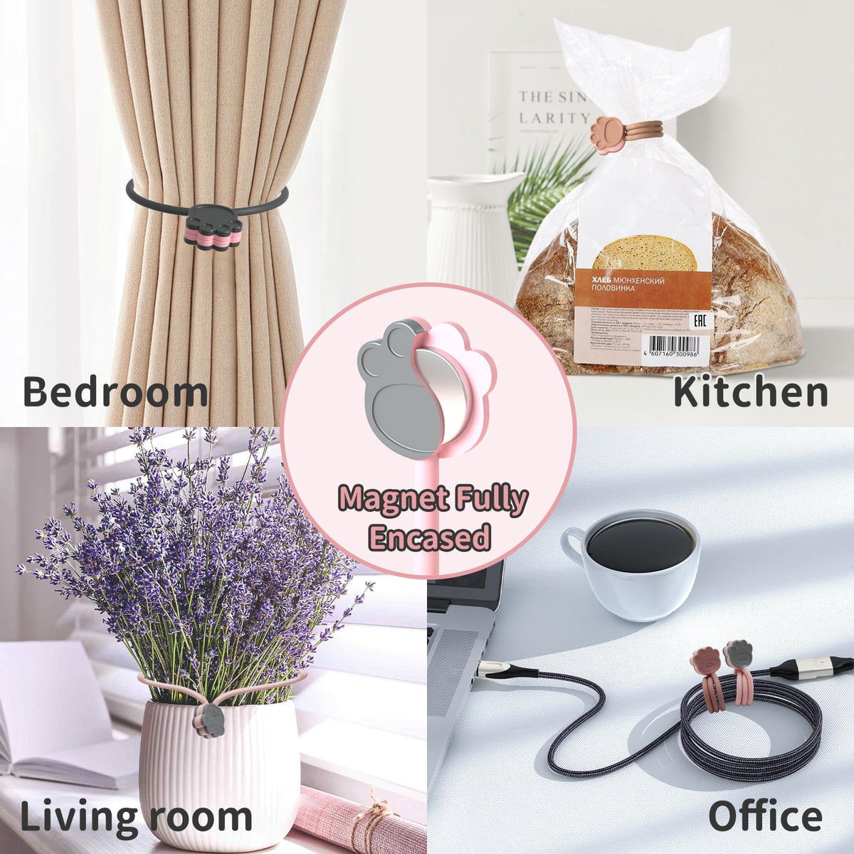 SOOOEC Double-sided color ties add style to workspaces and setup layouts