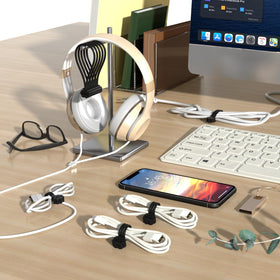 SOOOEC magnetic tie used for travel cable organization